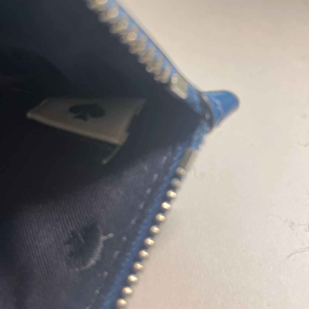 Kate Spade Wallet Key Chain Arctic Friends Polar Bear Card Case Zip - Picture 4 of 4